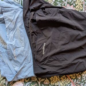 Patagonia Black and Blue Shorts
